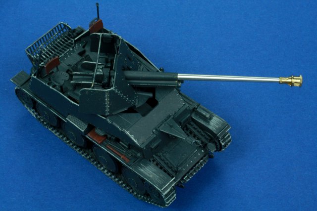 1/48 7.62cm Pak 36(r) Mid Model Barrel for Marder III - Click Image to Close