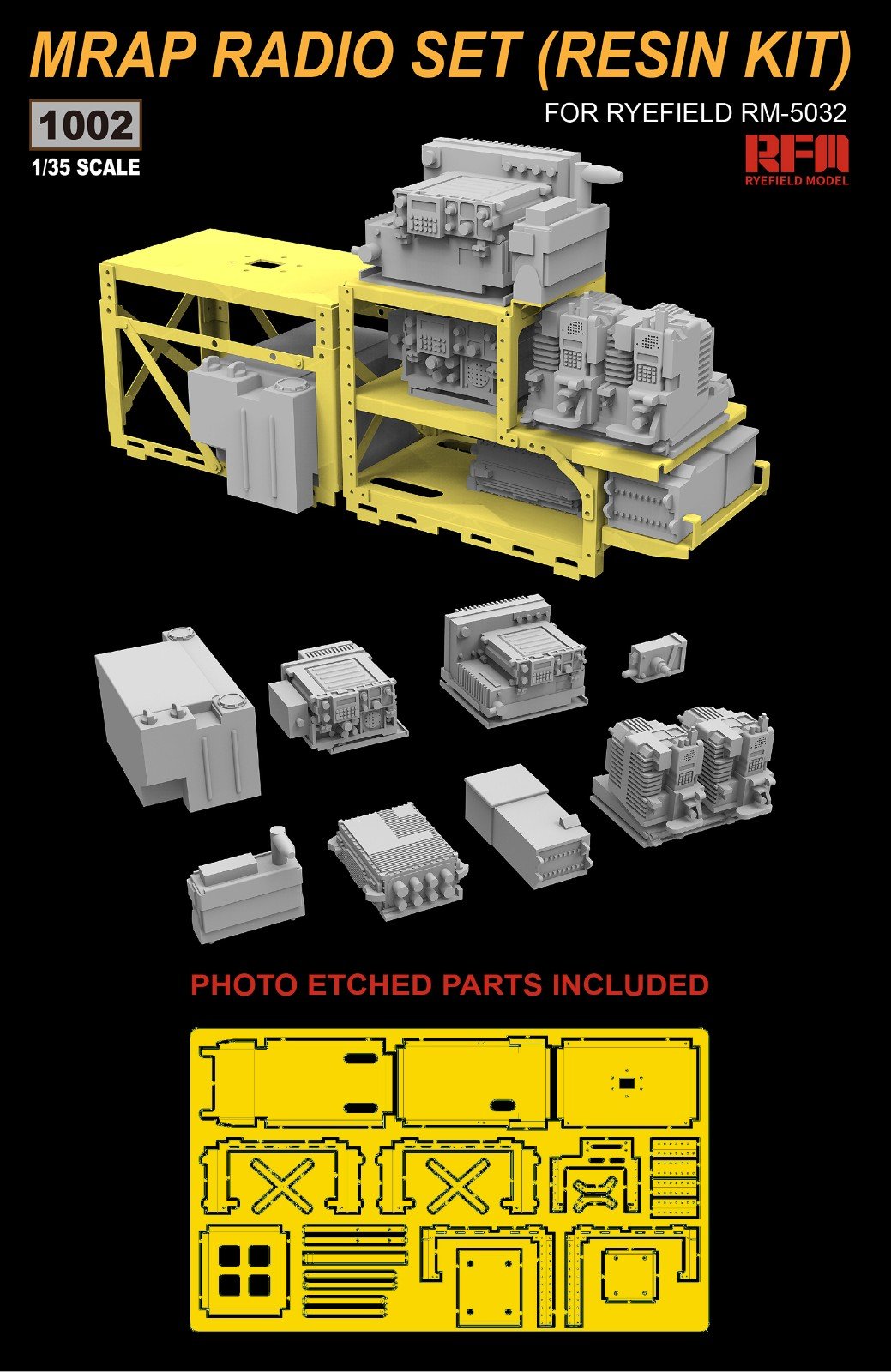 1/35 MRAP Radio Set for M1240A1 M-ATV - Click Image to Close