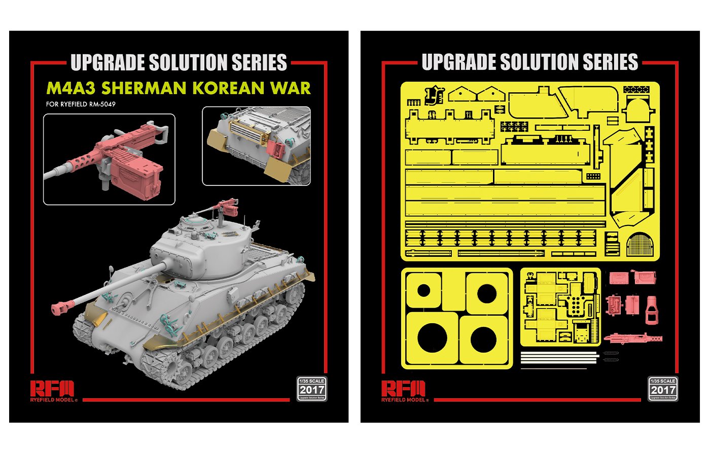 1/35 M4A3 Sherman Korean War Detail Up Set - Click Image to Close