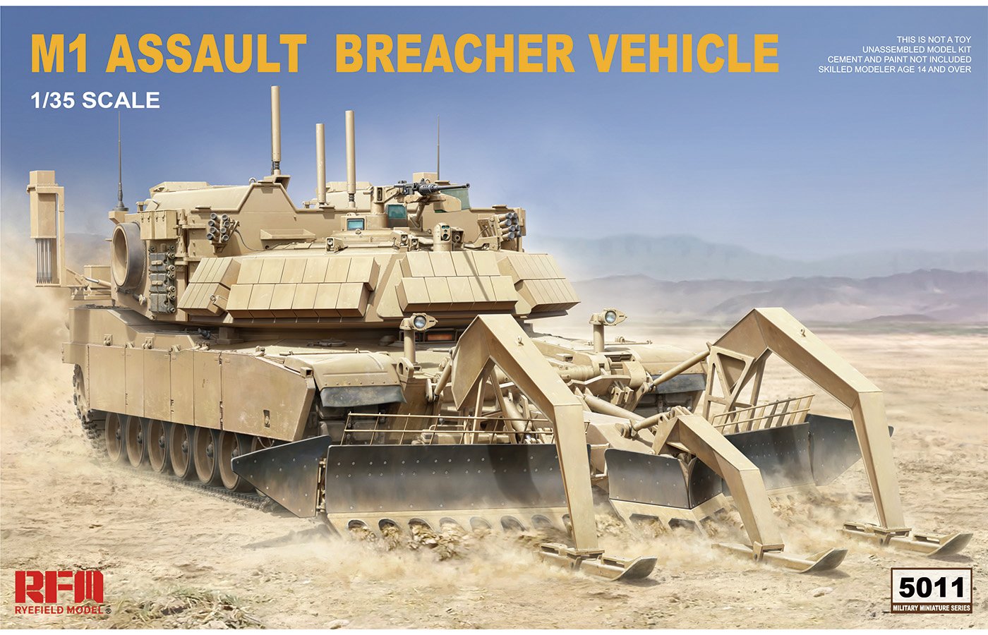 1/35 M1 Assault Breacher Vehicle - Click Image to Close