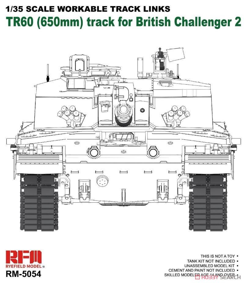 1/35 Workable Tracks for TR60 (650mm) Challenger 2 - Click Image to Close