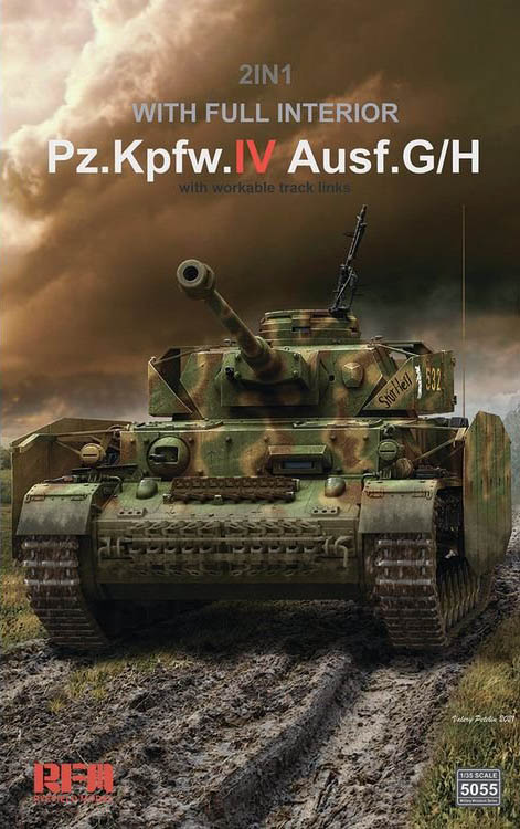 1/35 Pz.​Kpfw.IV Ausf.G/H (2 in 1) w/Full Interior - Click Image to Close