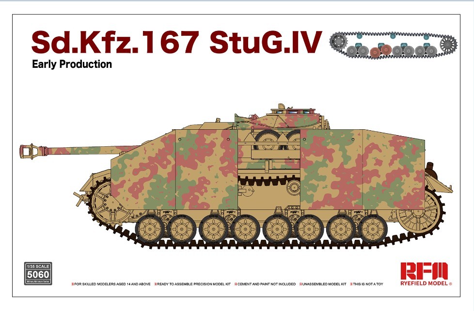 1/35 Sd.Kfz.167 StuG.IV Early Production with Workable Tracks - Click Image to Close