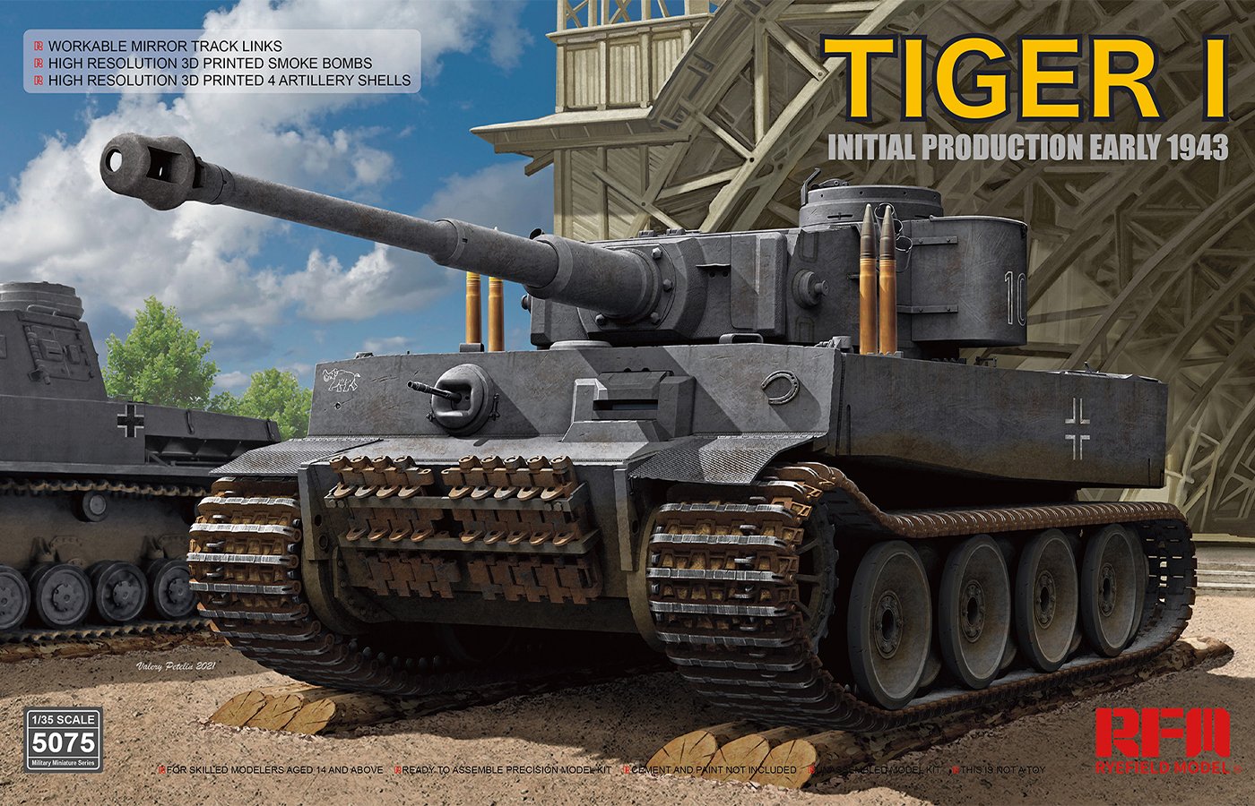 1/35 Tiger I Initial Production Early 1943 - Click Image to Close