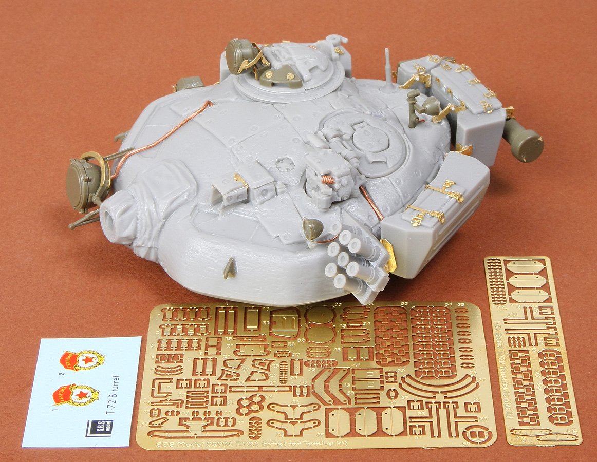 1/35 T-72B/B1 Turret for Tamiya - Click Image to Close