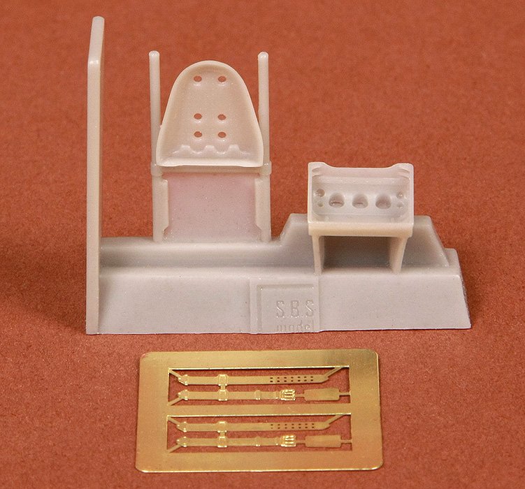 1/48 Ki43 Hayabusa (Oscar) Seat (2ea) - Click Image to Close