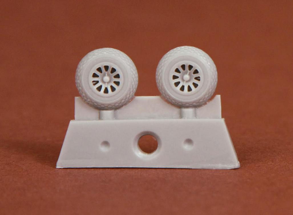 1/72 P-51 Mustang Wheel Set (Diamond Tread) - Click Image to Close