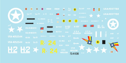 1/72 US Assault Tank & SP Howitzers, M7, M8 HMC, M4 105mm - Click Image to Close