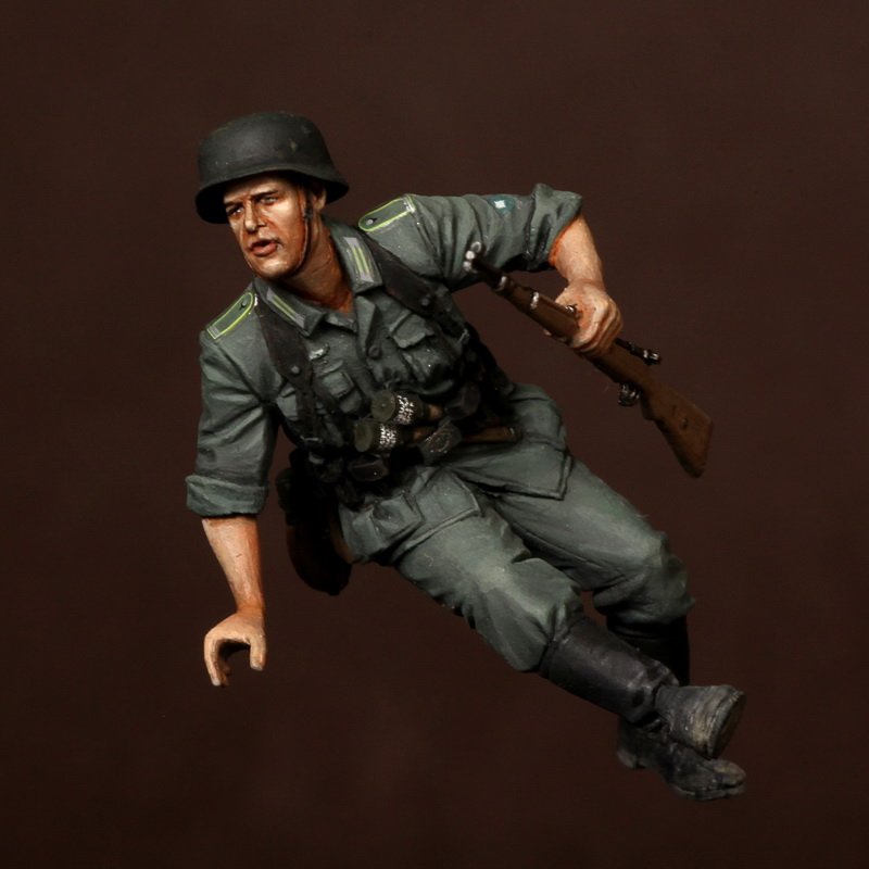 1/35 German Panzergrenadier #3 - Click Image to Close