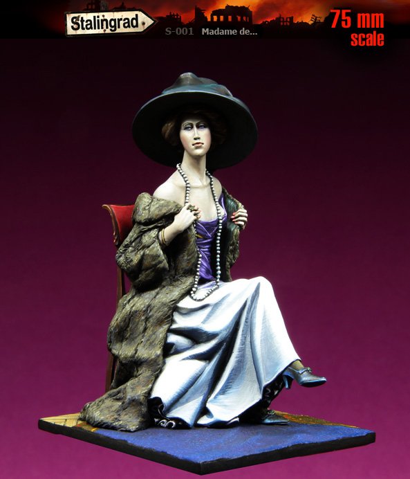 1/24 Madame de... with Base - Click Image to Close