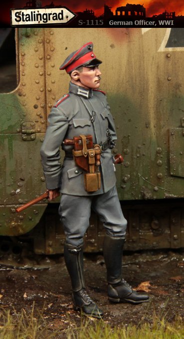 1/35 WWI German Officer - Click Image to Close