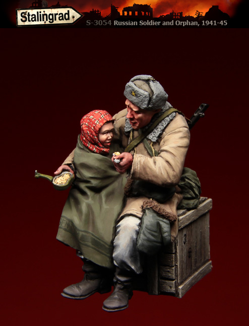 1/35 Russian Soldier and Orphan 1941-45 - Click Image to Close