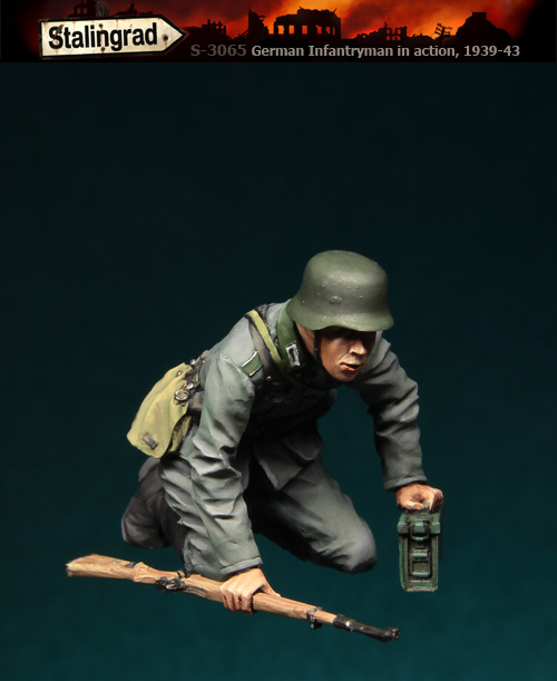 1/35 German Infantryman in Action 1939-43 #3 - Click Image to Close