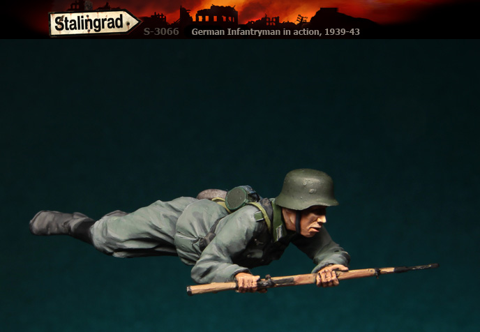 1/35 German Infantryman in Action 1939-43 #4 - Click Image to Close