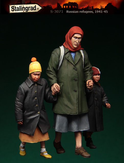 1/35 Russian Refugees, 1941-45 - Click Image to Close