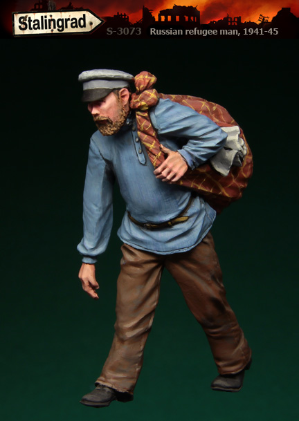 1/35 Russian Refugee Man, 1941-45 - Click Image to Close