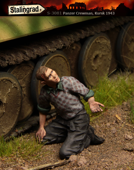 1/35 German Panzer Crewman, Kursk 1943 #1 - Click Image to Close