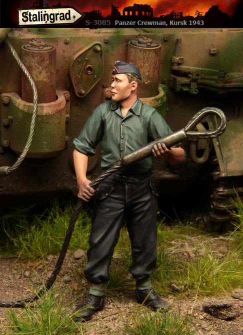 1/35 German Panzer Crewman, Kursk 1943 #5 - Click Image to Close