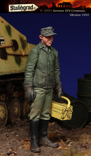 1/35 German AFV Crewman, Ukraine 1944 #1 - Click Image to Close