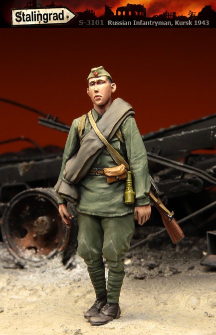 1/35 Russian Infantryman, Kurek 1943 #1 - Click Image to Close