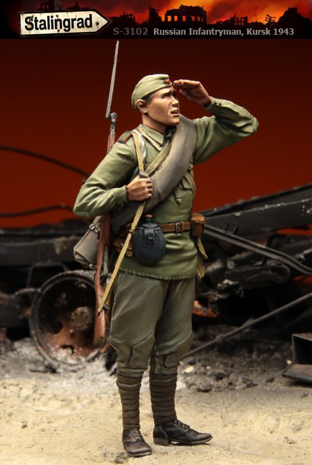 1/35 Russian Infantryman, Kurek 1943 #2 - Click Image to Close