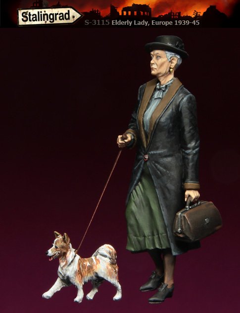 1/35 Elderly Lady, Europe 1939-45 - Click Image to Close