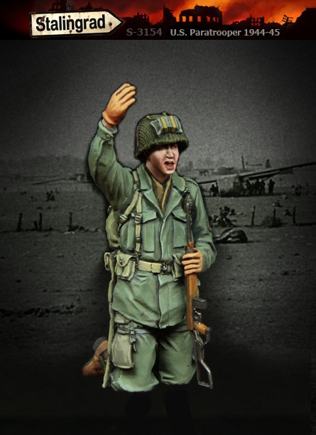 1/35 US Paratrooper #2 - Click Image to Close