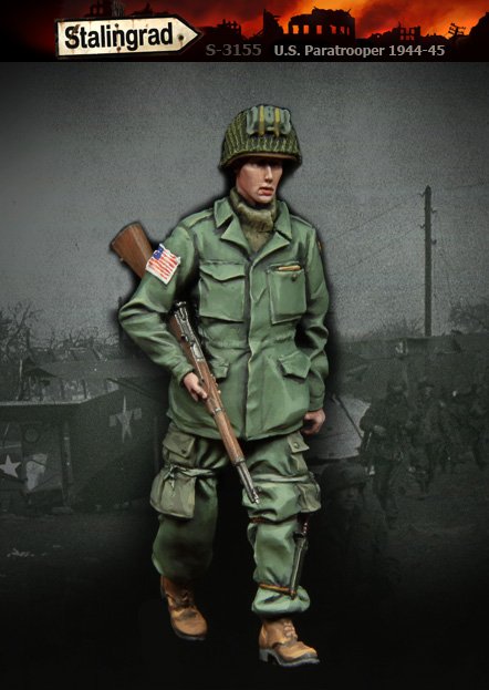 1/35 US Paratrooper #3 - Click Image to Close