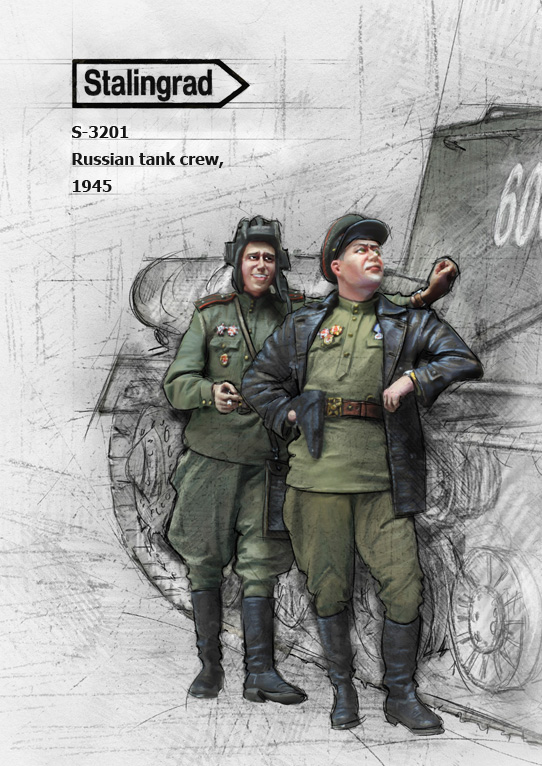 1/35 Russian Tank Crew #1 - Click Image to Close