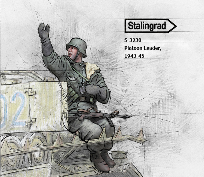 1/35 German Platoon Leader - Click Image to Close