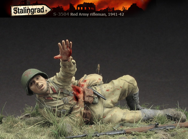 1/35 Red Army Rifleman #2, 1941-42 - Click Image to Close