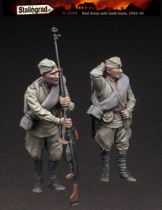 1/35 Red Army Anti-Tank Team, 1943-45 - Click Image to Close