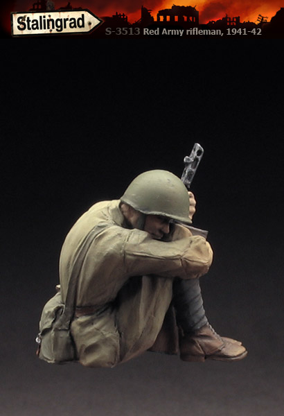 1/35 Red Army Rifleman #1, 1941-42 - Click Image to Close