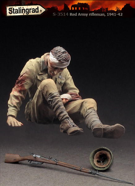 1/35 Red Army Rifleman #2, 1941-42 - Click Image to Close