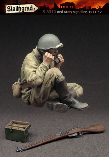 1/35 Red Army Signaller, 1941-42 - Click Image to Close