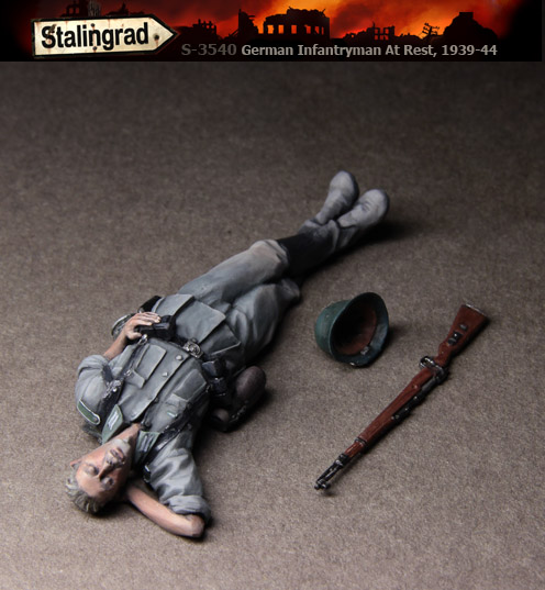 1/35 German Infantryman At Rest #7, 1939-44 - Click Image to Close