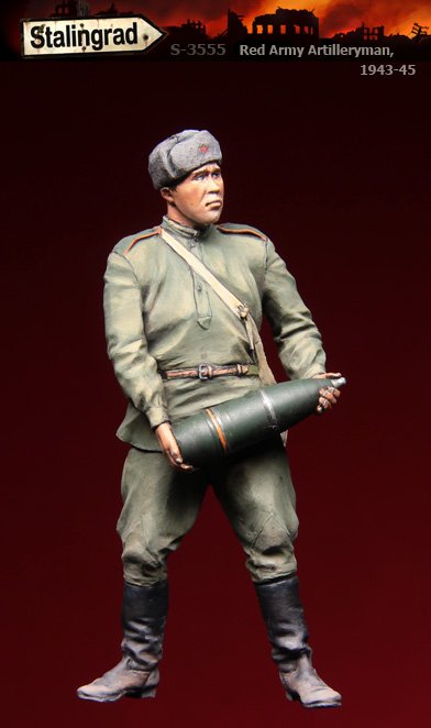 1/35 Red Army Artilleryman, 1943-45 - Click Image to Close