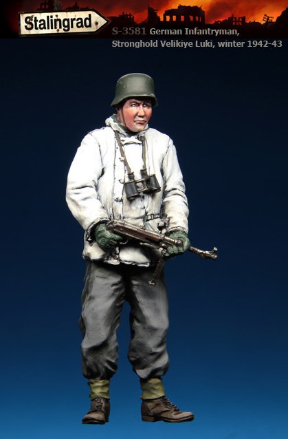 1/35 German Infantryman, Velikiye Luki, Winter 1942-43 #1 - Click Image to Close