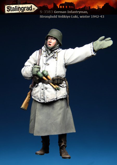 1/35 German Infantryman, Velikiye Luki, Winter 1942-43 #3 - Click Image to Close