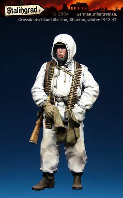 1/35 German Infantryman, Grossdeutschland Division, 1942-43 - Click Image to Close