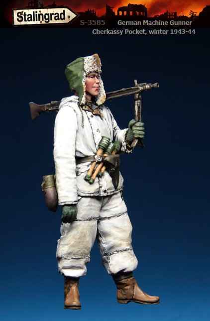 1/35 German Machine Gunner, Cherkassy Pocket, Winter 1943-44 - Click Image to Close