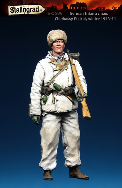 1/35 German Infantryman, Cherkassy Pocket, Winter 1943-44 - Click Image to Close