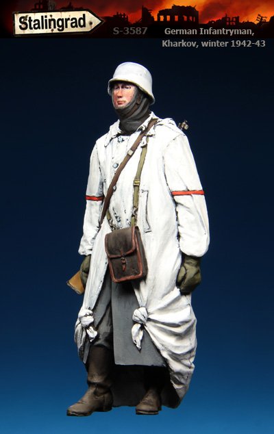 1/35 German Infantryman, Kharkov, Winter 1942-43 - Click Image to Close