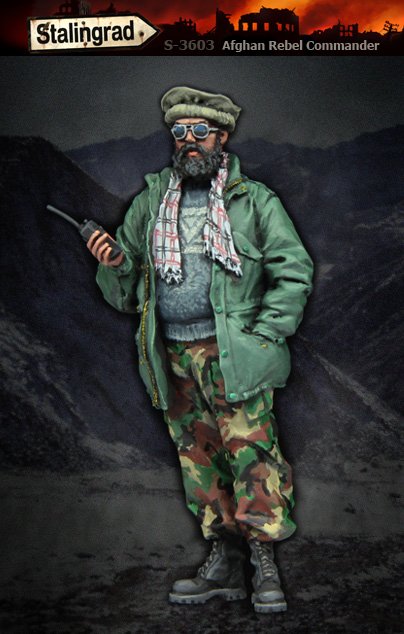 1/35 Afghan Rebel Commander - Click Image to Close