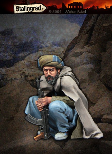 1/35 Afghan Rebel #3 - Click Image to Close