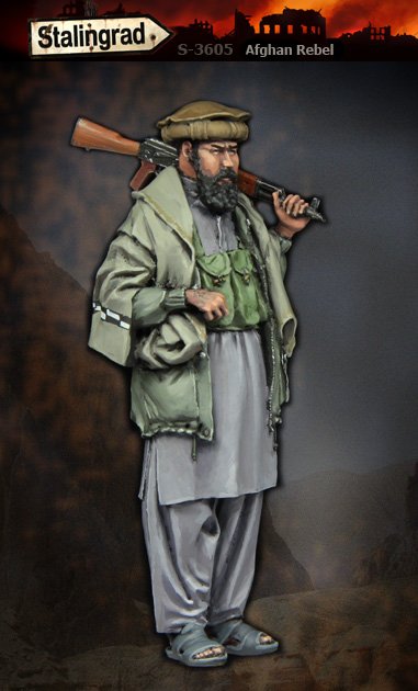 1/35 Afghan Rebel #4 - Click Image to Close