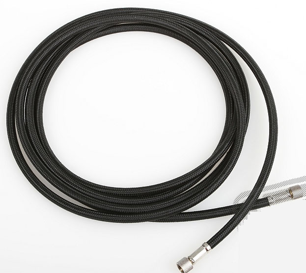 3 Meter Braided Hoses (1/8 x 1/8 Fittings) - Click Image to Close