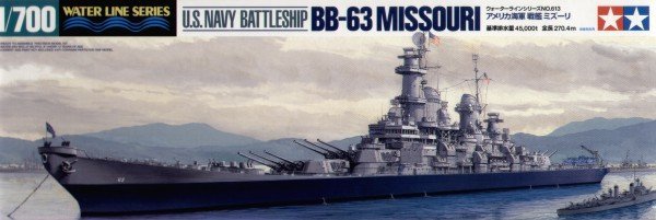 1/700 USS Battleship BB-63 Missouri - Click Image to Close