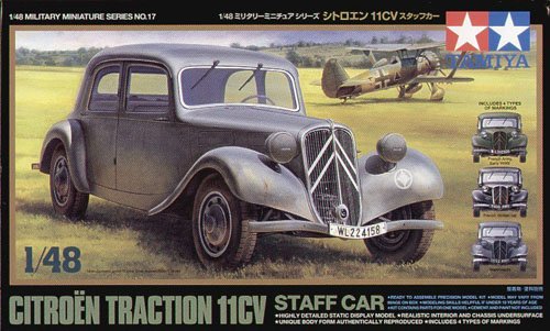 1/48 Citroen Traction 11CV Staff Car - Click Image to Close