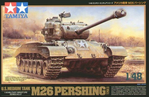 1/48 US Medium Tank M26 Pershing (T26E3) - Click Image to Close